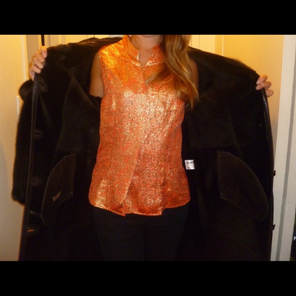 Shearling coat - Picture 8 of 14